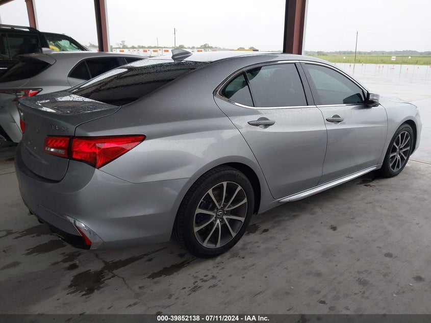 2018 Acura Tlx Tech Pkg VIN: 19UUB2F54JA000204 Lot: 39852138