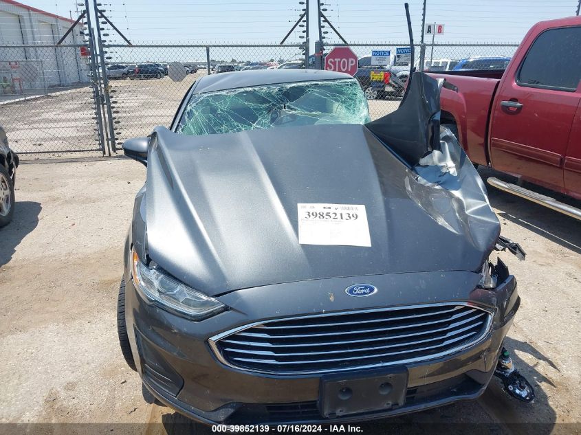 2019 Ford Fusion Se VIN: 3FA6P0HD6KR173205 Lot: 39852139