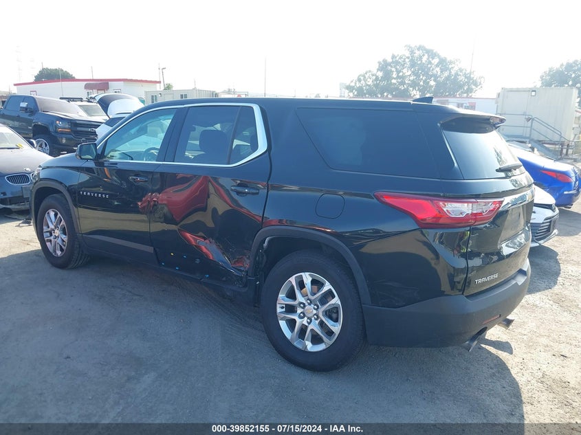 2021 CHEVROLET TRAVERSE LS - 1GNERFKW0MJ108657