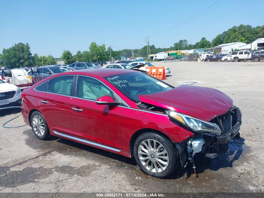 2015 Hyundai Sonata Limited VIN: 5NPE34AF5FH010932 Lot: 39852171