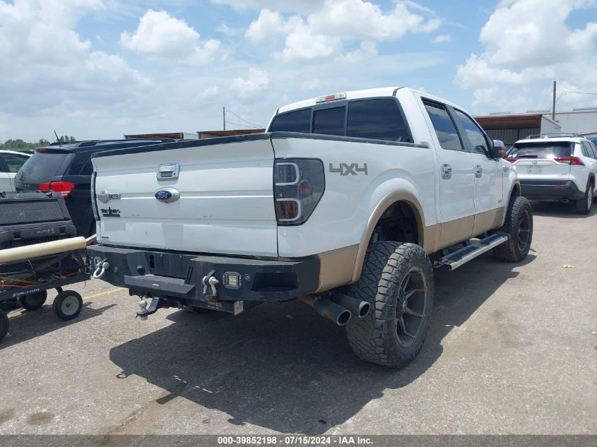 2011 Ford F-150 King Ranch VIN: 1FTFW1ET4BKD51602 Lot: 39852198