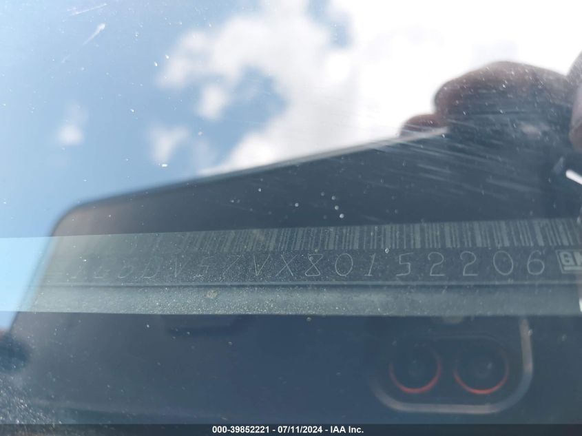 2008 Cadillac Cts Standard VIN: 1G6DV57VX80152206 Lot: 39852221