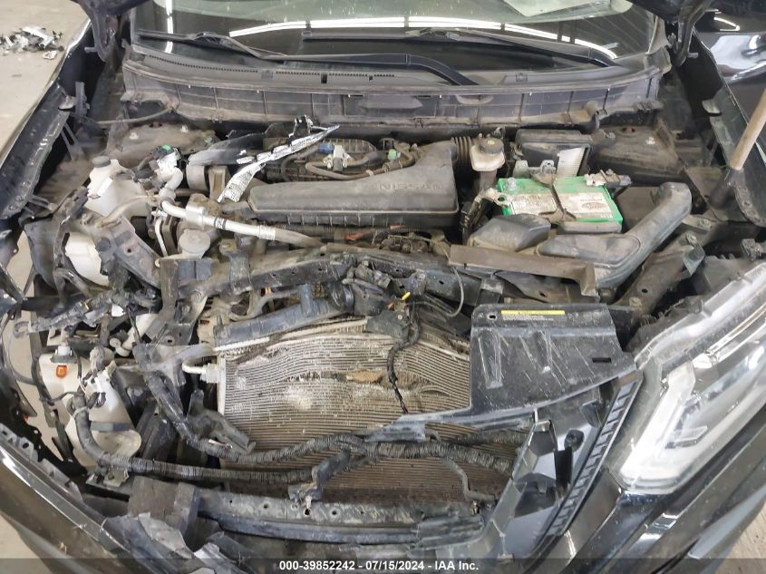 2017 Nissan Rogue Sv VIN: 5N1AT2MVXHC814613 Lot: 39852242