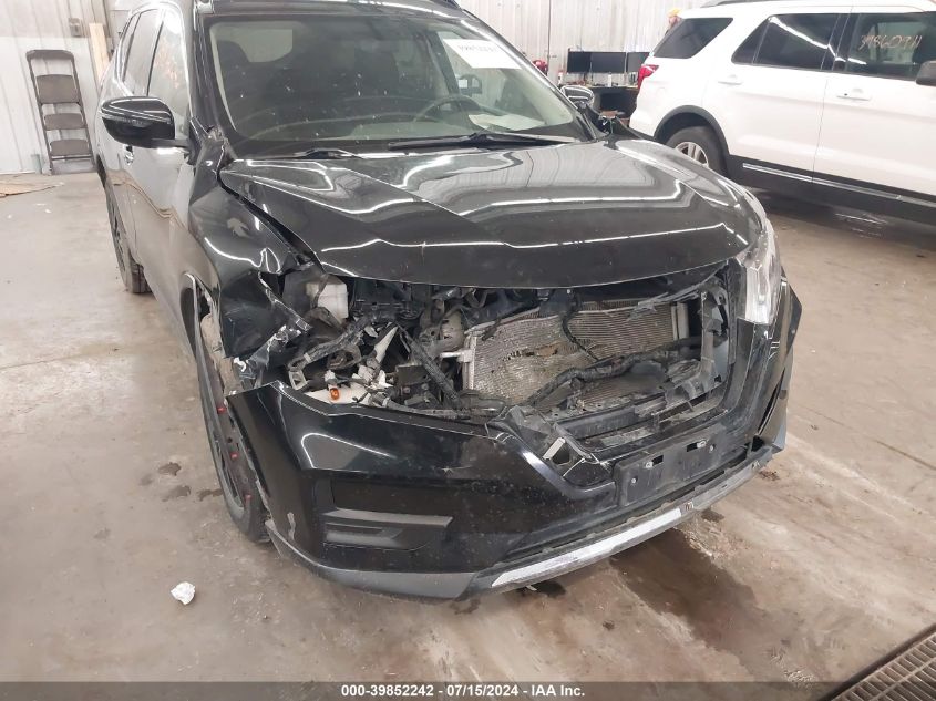 2017 Nissan Rogue Sv VIN: 5N1AT2MVXHC814613 Lot: 39852242