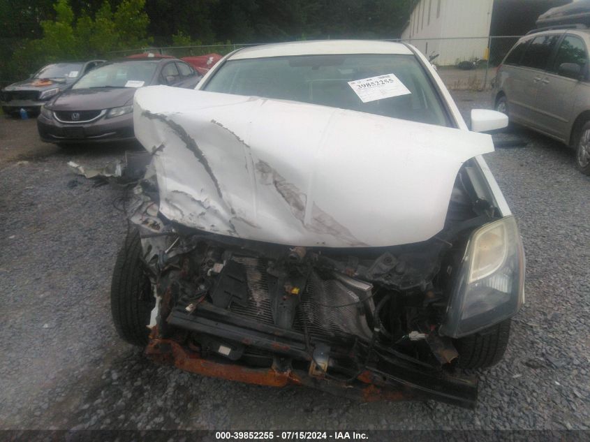 2010 Nissan Sentra 2.0Sr VIN: 3N1AB6AP6AL674710 Lot: 39852255