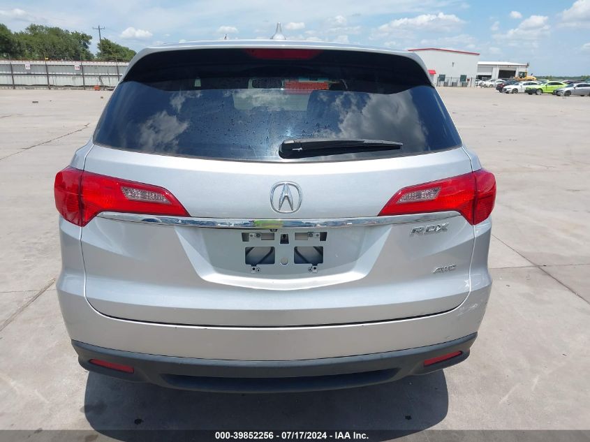 2015 Acura Rdx VIN: 5J8TB4H54FL022705 Lot: 39852256