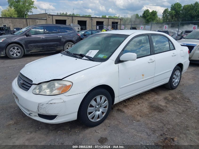 1NXBR32E43Z189754 | 2003 TOYOTA COROLLA