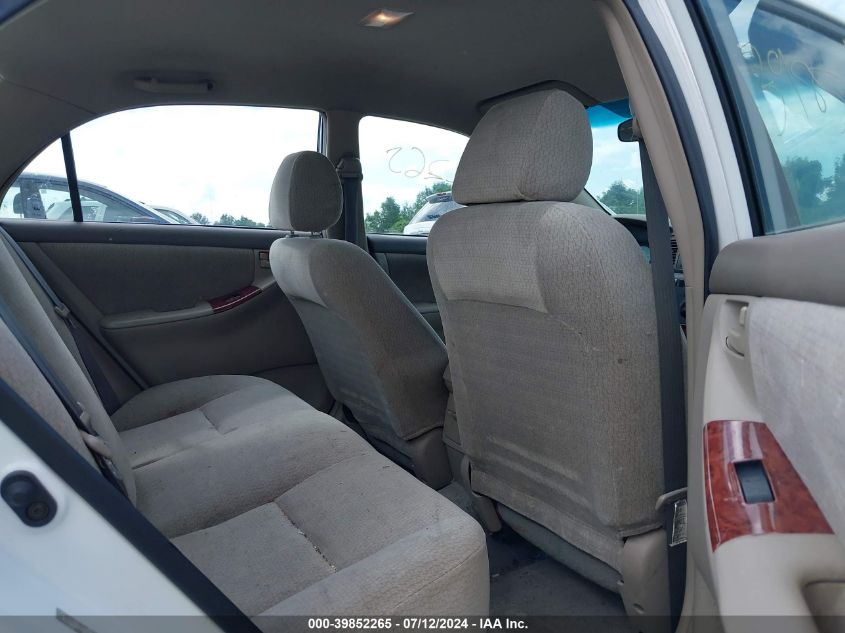 2003 Toyota Corolla Le VIN: 1NXBR32E43Z189754 Lot: 39852265