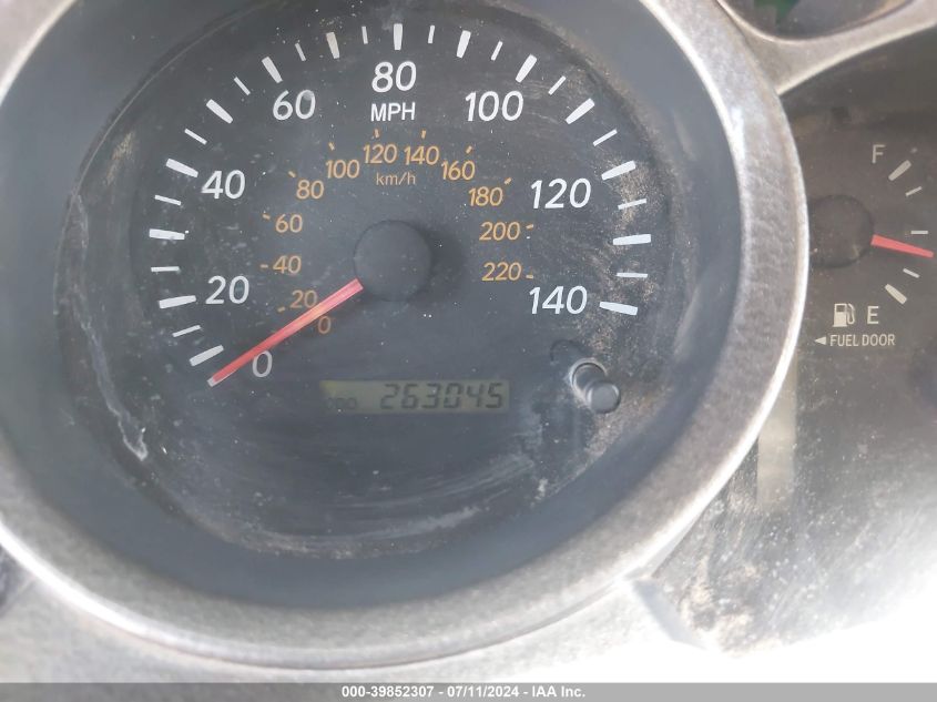 2001 Toyota Highlander V6 VIN: JTEGF21A810008683 Lot: 39852307