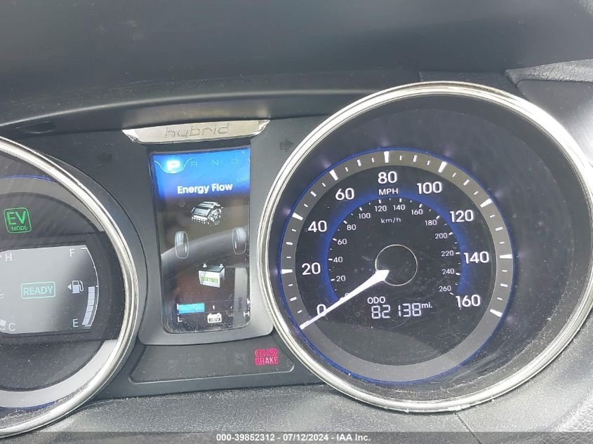 2011 Hyundai Sonata Hybrid VIN: KMHEC4A48BA006014 Lot: 39852312