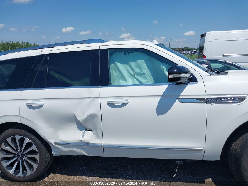 2022 Lincoln Navigator Reserve VIN: 5LMJJ2LT3NEL12612 Lot: 39852320