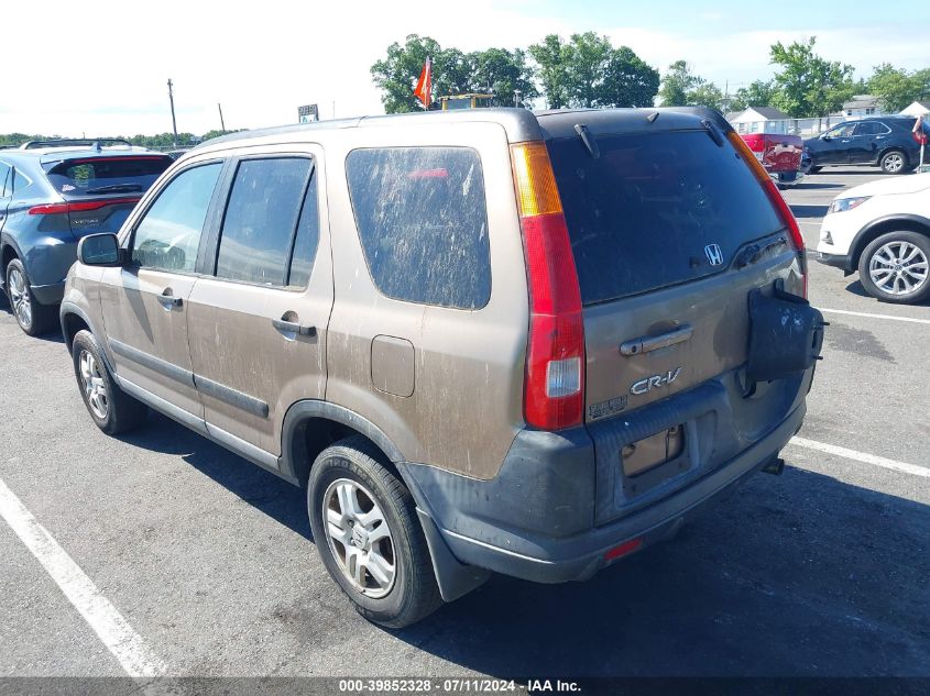 2004 Honda Cr-V Ex VIN: SHSRD78804U206272 Lot: 39852328