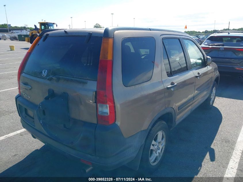 2004 Honda Cr-V Ex VIN: SHSRD78804U206272 Lot: 39852328