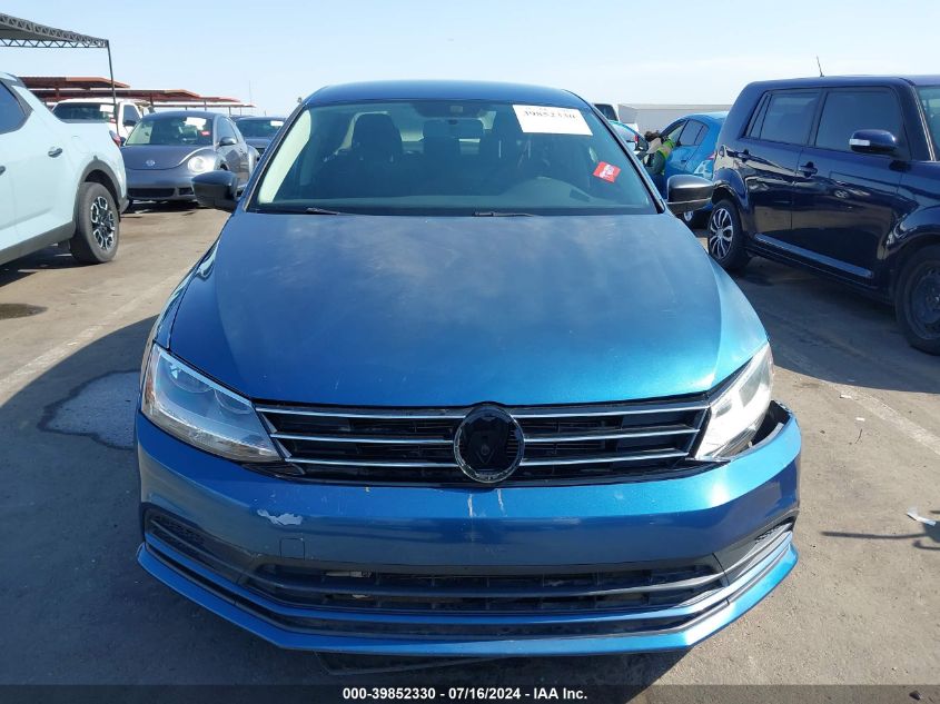 2016 Volkswagen Jetta Sedan 1.4T S W/Technology VIN: 3VW267AJ7GM308651 Lot: 39852330