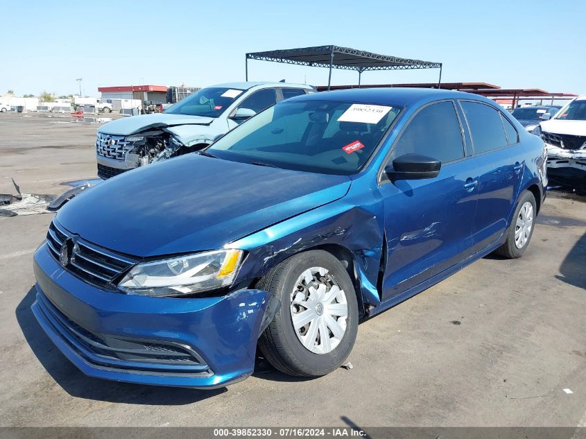 2016 Volkswagen Jetta Sedan 1.4T S W/Technology VIN: 3VW267AJ7GM308651 Lot: 39852330