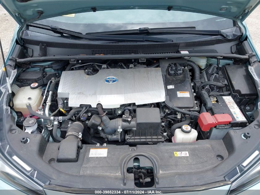 2020 Toyota Prius Xle VIN: JTDKARFU4L3117023 Lot: 39852334