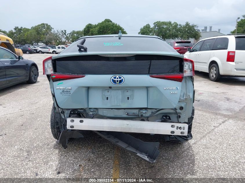 2020 Toyota Prius Xle VIN: JTDKARFU4L3117023 Lot: 39852334