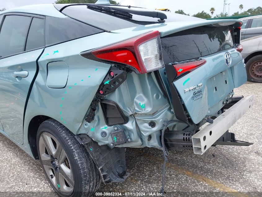 2020 Toyota Prius Xle VIN: JTDKARFU4L3117023 Lot: 39852334
