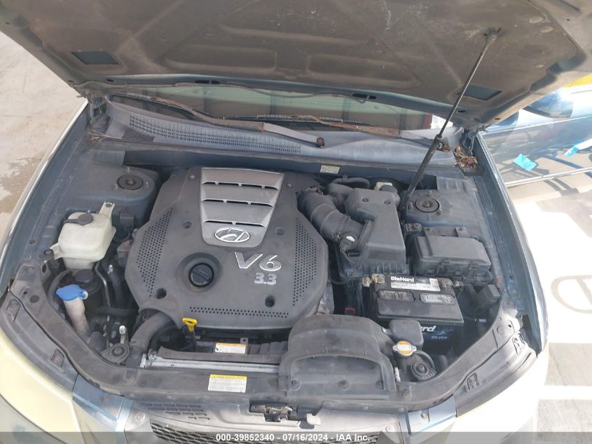 2007 Hyundai Sonata Limited/Se V6 VIN: 5NPEU46FX7H173115 Lot: 39852340