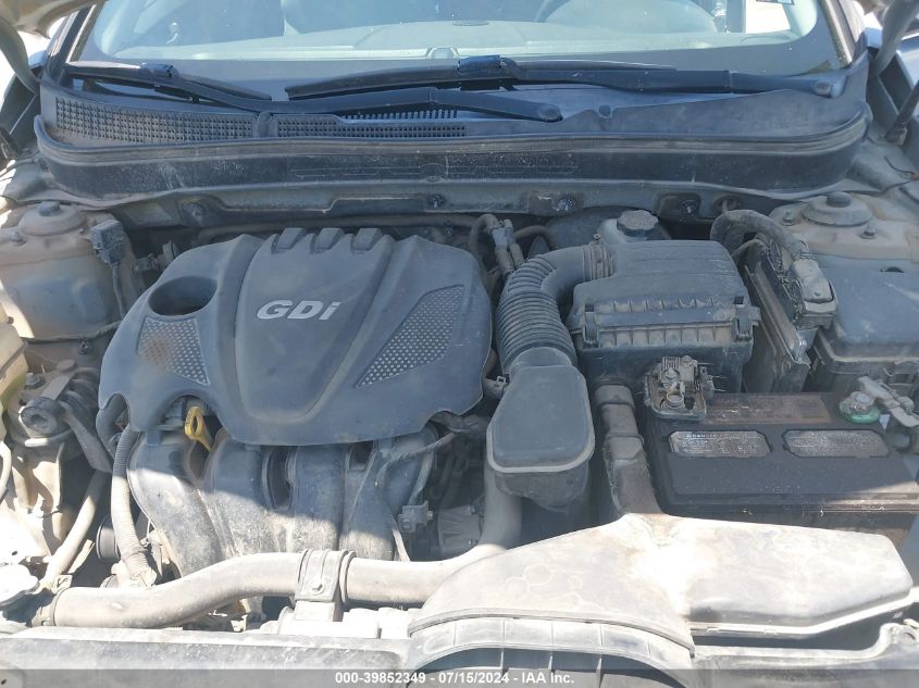 2013 Hyundai Sonata Gls VIN: 5NPEB4AC3DH761615 Lot: 39852349