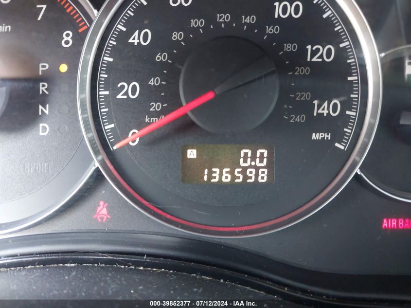 2008 Subaru Outback 2.5I VIN: 4S4BP61C187318904 Lot: 39852377