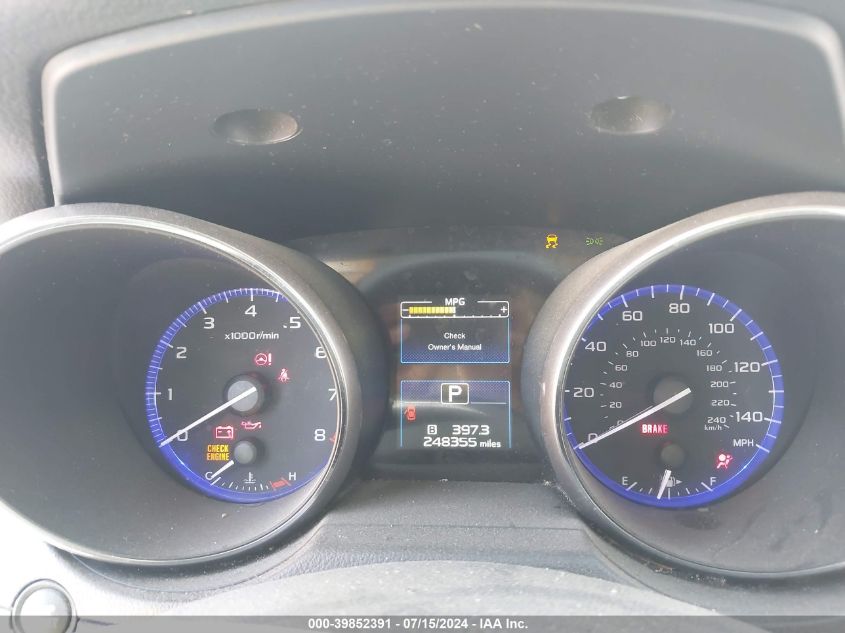 2015 Subaru Outback 2.5I Premium VIN: 4S4BSACCXF3226757 Lot: 39852391