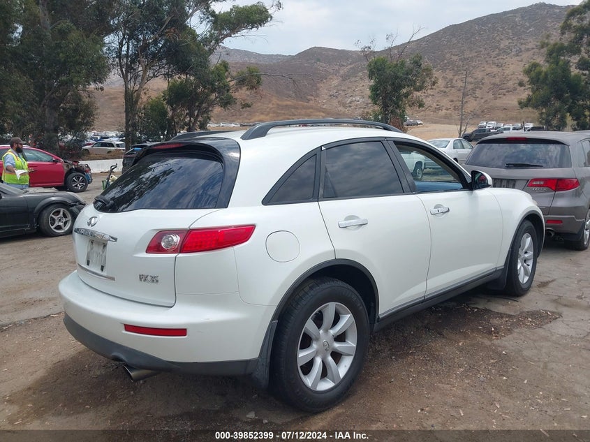 2004 Infiniti Fx35 VIN: JNRAS08W04X217746 Lot: 39852399