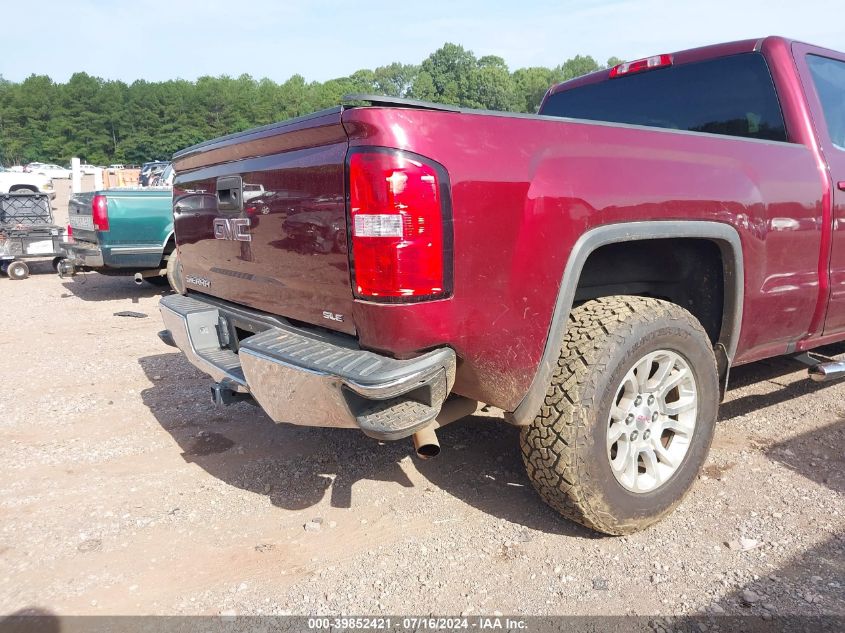 2017 GMC Sierra 1500 Sle VIN: 1GTV2MEC2HZ197271 Lot: 39852421