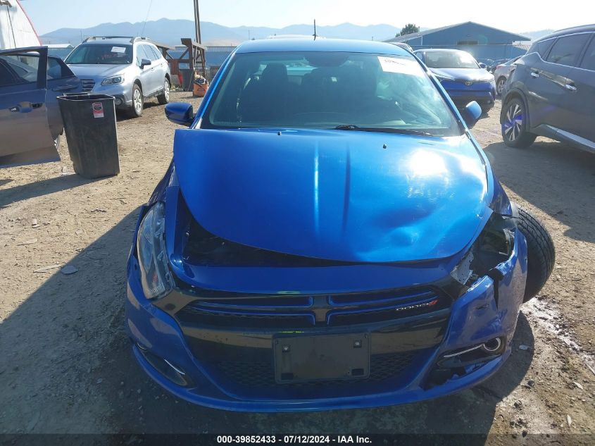 2013 DODGE DART RALLYE - 1C3CDFBH2DD176493