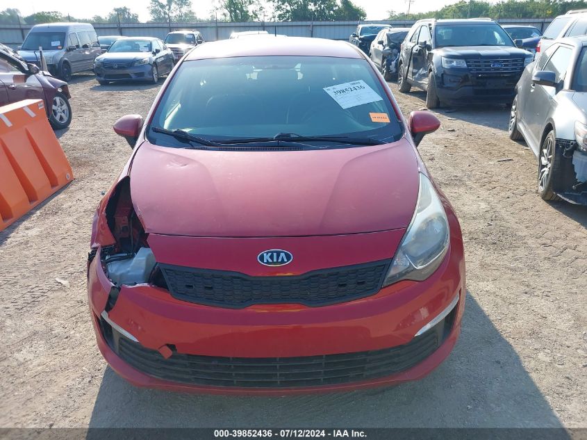 2017 Kia Rio Lx VIN: KNADM4A32H6038227 Lot: 39852436