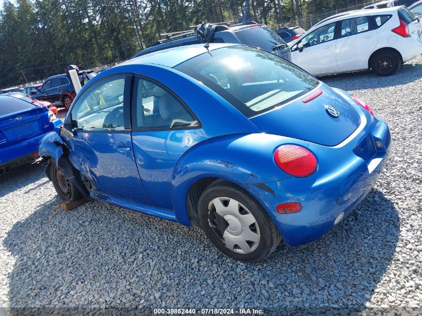 1999 Volkswagen New Beetle Gl VIN: 3VWBA21C2XM457150 Lot: 39852440