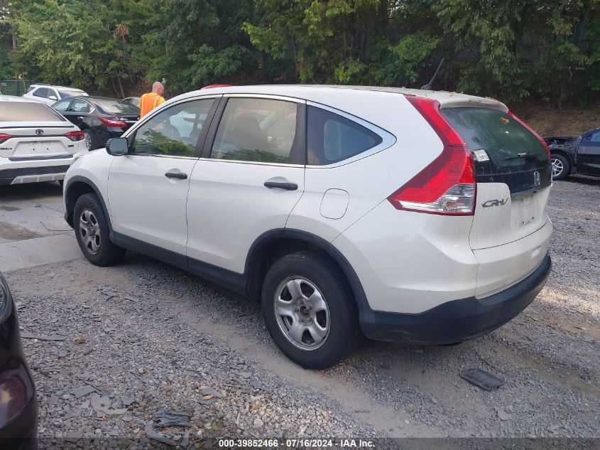 2013 Honda Cr-V Lx VIN: 5J6RM4H35DL048836 Lot: 39852466