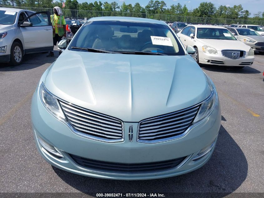 2014 Lincoln Mkz Hybrid VIN: 3LN6L2LU8ER817280 Lot: 39852471