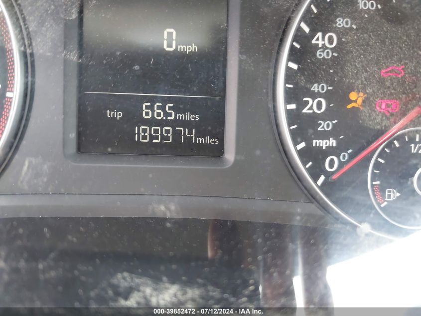 2012 Volkswagen Passat 2.5L S VIN: 1VWAP7A35CC084494 Lot: 39852472