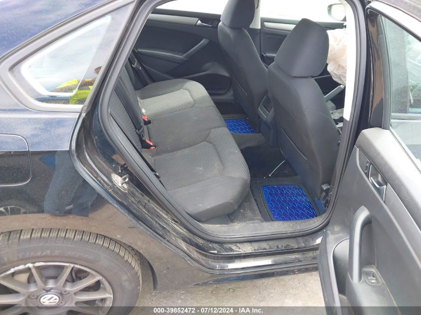 2012 Volkswagen Passat 2.5L S VIN: 1VWAP7A35CC084494 Lot: 39852472