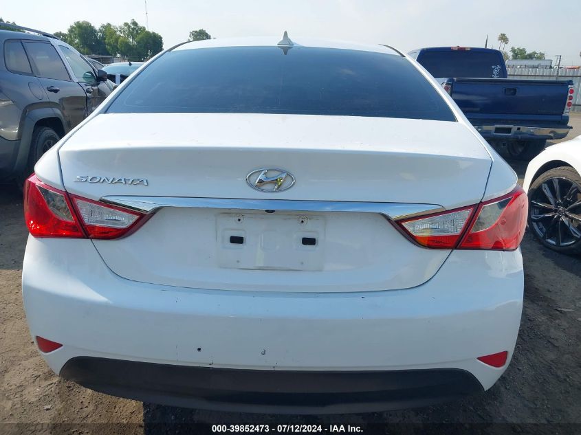 2014 Hyundai Sonata Gls VIN: 5NPEB4AC4EH867198 Lot: 39852473