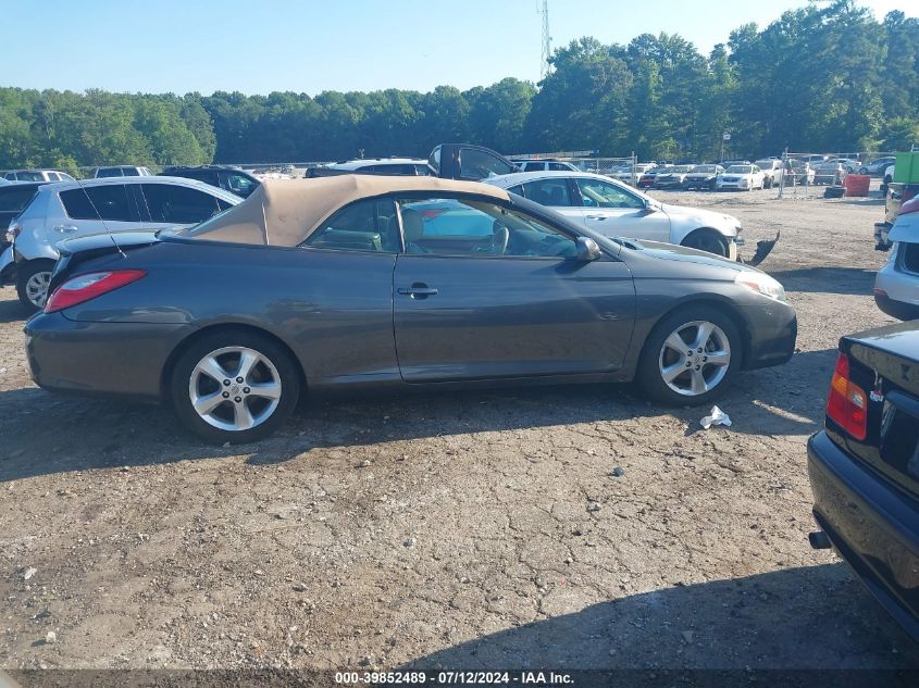 2007 Toyota Camry Solara Sle VIN: 4T1FA38P47U109571 Lot: 39852489