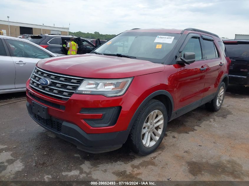 1FM5K8B80HGA99404 2017 FORD EXPLORER - Image 2