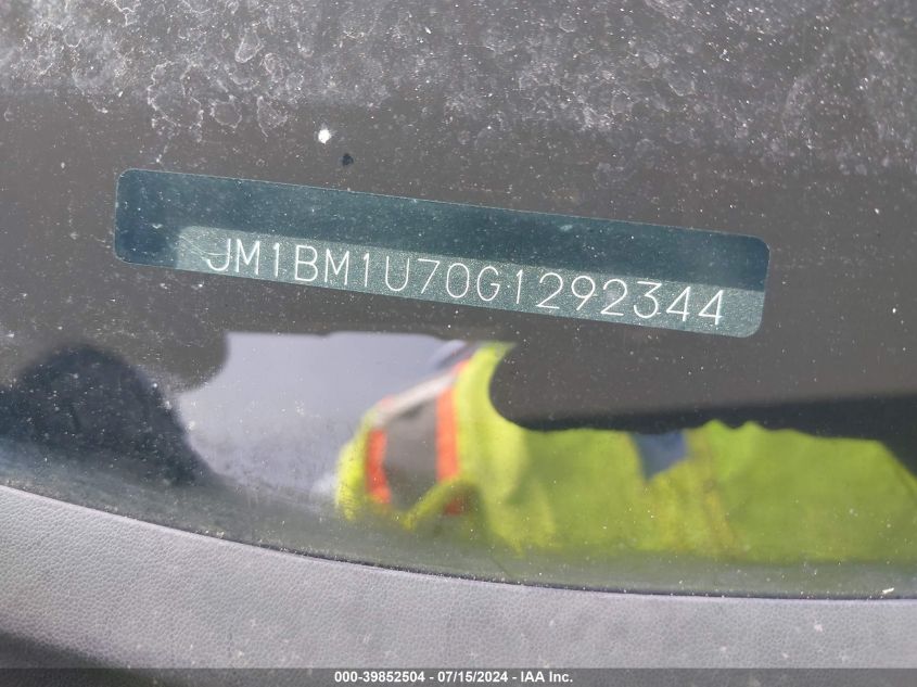 2016 Mazda Mazda3 I Sport VIN: JM1BM1U70G1292344 Lot: 39852504