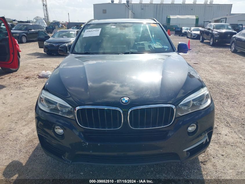 2015 BMW X5 Sdrive35I VIN: 5UXKR2C55F0H37657 Lot: 39852510