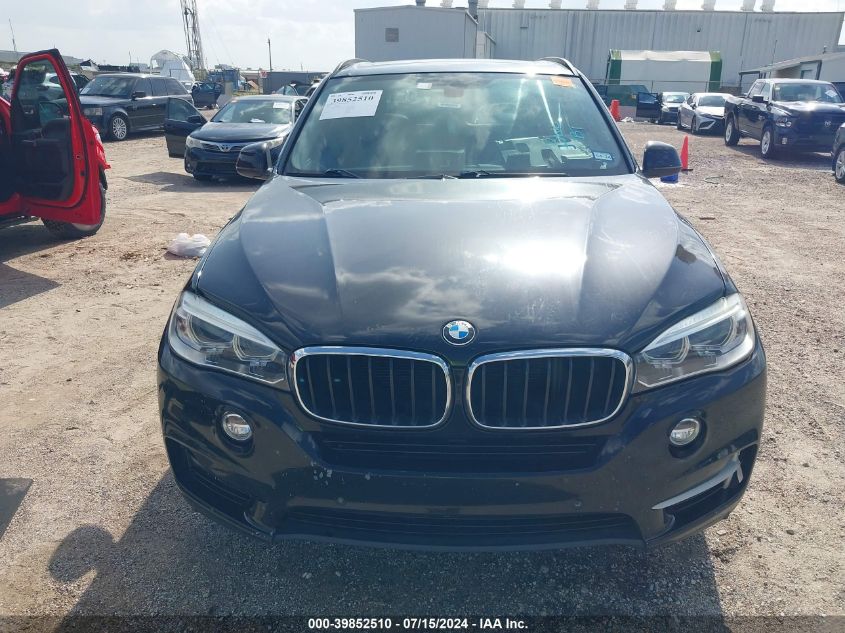 2015 BMW X5 Sdrive35I VIN: 5UXKR2C55F0H37657 Lot: 39852510