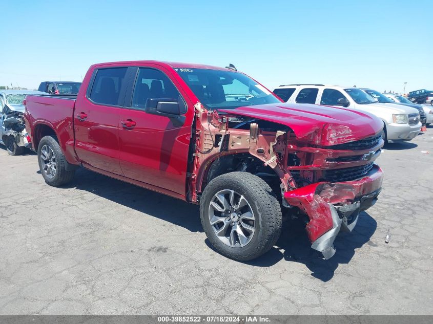 2022 Chevrolet Silverado 1500 Ltd 4Wd Short Bed Rst VIN: 3GCUYEED8NG120571 Lot: 39852522