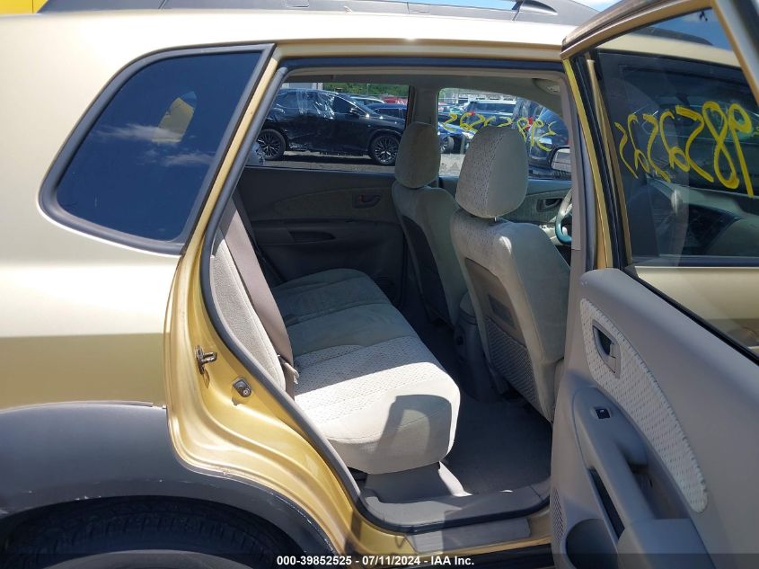 2005 Hyundai Tucson Gls/Lx VIN: KM8JN72D55U137820 Lot: 39852525