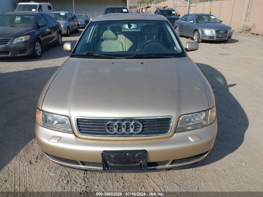 1997 Audi A4 1.8T Quattro VIN: WAUCB88D2VA108406 Lot: 39852529