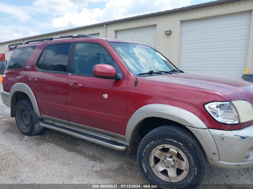 2002 Toyota Sequoia Sr5 VIN: 5TDZT34A02S081410 Lot: 39852537