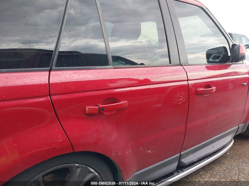 2012 Land Rover Range Rover Sport Hse VIN: SALSK2D45CA737407 Lot: 39852538