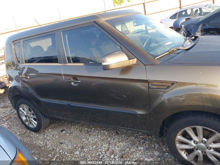 2012 Kia Soul + VIN: KNDJT2A62C7424091 Lot: 39852549