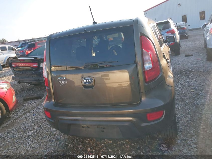 2012 Kia Soul + VIN: KNDJT2A62C7424091 Lot: 39852549