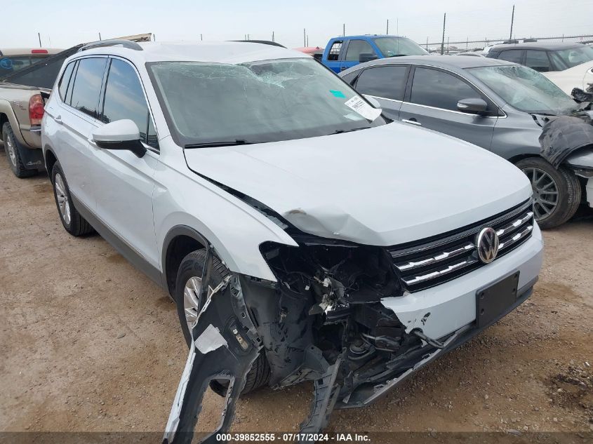 2018 Volkswagen Tiguan 2.0T Se/2.0T Sel VIN: 3VV3B7AXXJM180115 Lot: 39852555