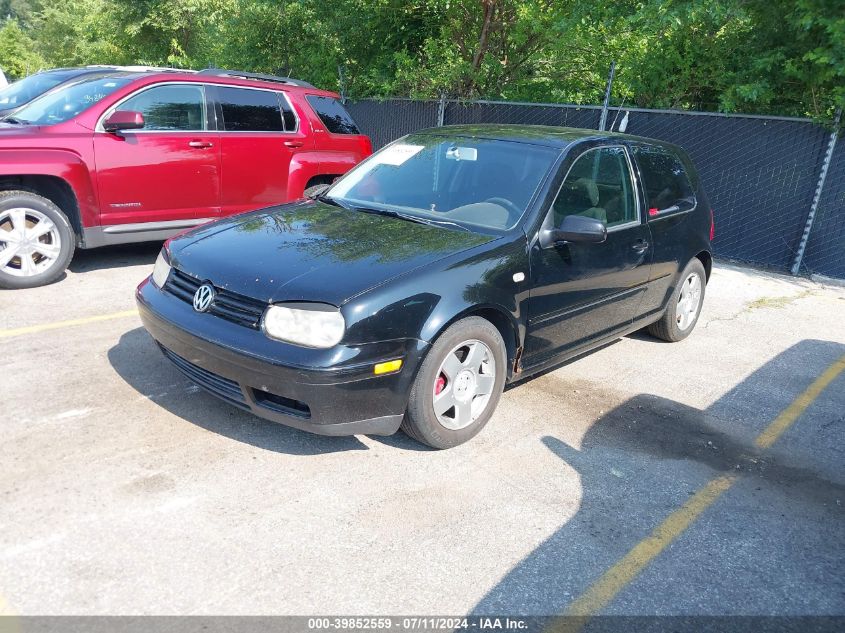 2002 Volkswagen Gti 1.8L VIN: 9BWDE61J824014369 Lot: 39852559